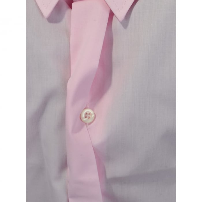 Camasa cu maneca lunga pentru baieti Mini Junior KSL-190C-74-cm, Roz [3]