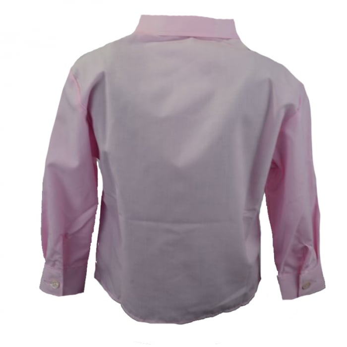 Camasa cu maneca lunga pentru baieti Mini Junior KSL-190C-74-cm, Roz [2]