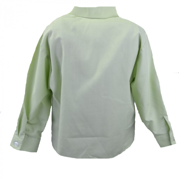 Camasa cu maneca lunga pentru baieti Mini Junior KSL-193C-86-cm, Verde [3]