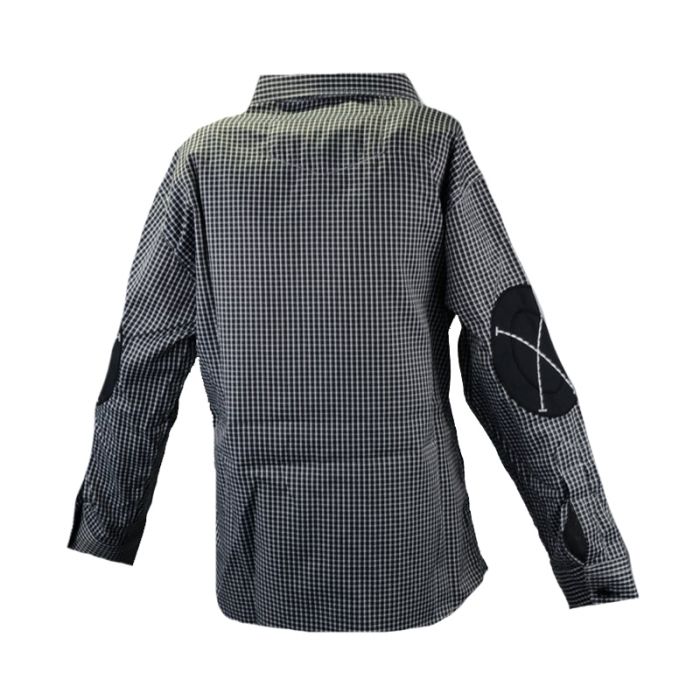 Camasa cu maneca lunga pentru baieti Mini Junior KSL-68C-110-cm, Negru [3]