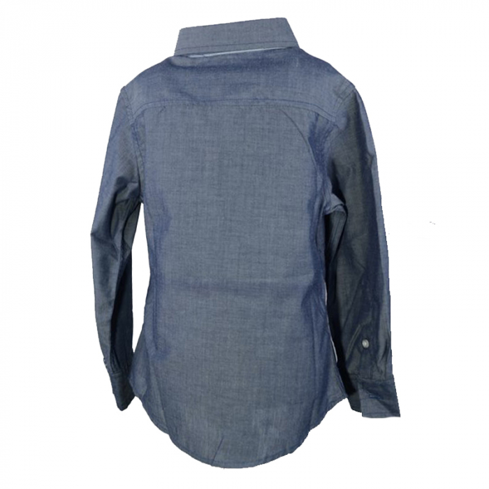 Camasa cu maneca lunga pentru baieti Sun City LCHM1082B-110-cm, Bleumarin [3]