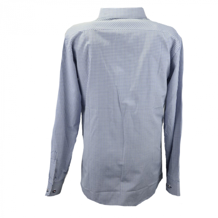 Camasa cu maneca lunga pentru baieti Wenice KSL-159C-128-cm, Albastru [3]