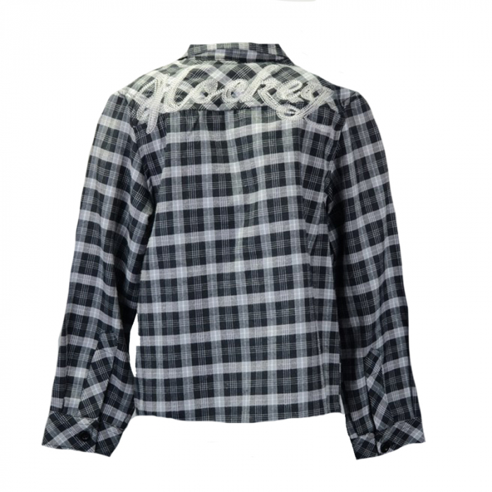 Camasa cu maneca lunga pentru baieti Wenice KSL-67C-122-cm, Negru [3]