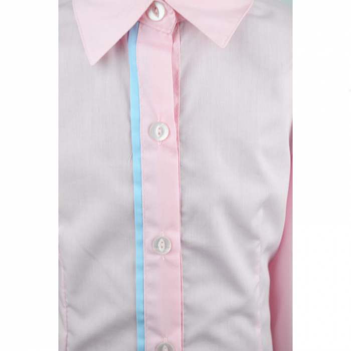 Camasa cu maneca lunga pentru fete Mini Junior CFMJ-2-128, Roz [2]