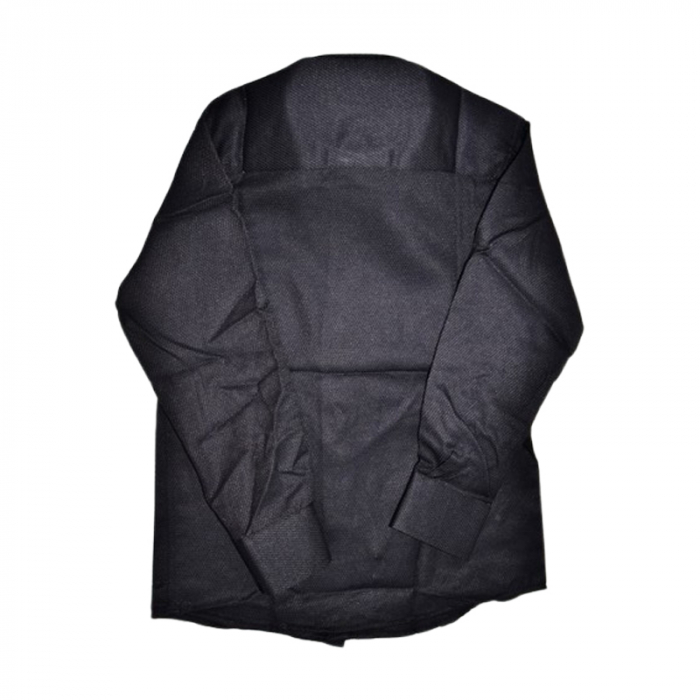 Camasa cu maneca lunga, slim, cu model tesut, pentru copii, LA Kids LKD1696-07, Negru [4]