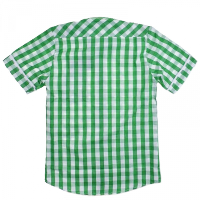 Camasa cu maneca scurta pentru baieti Jankes 280623-1, Verde [2]
