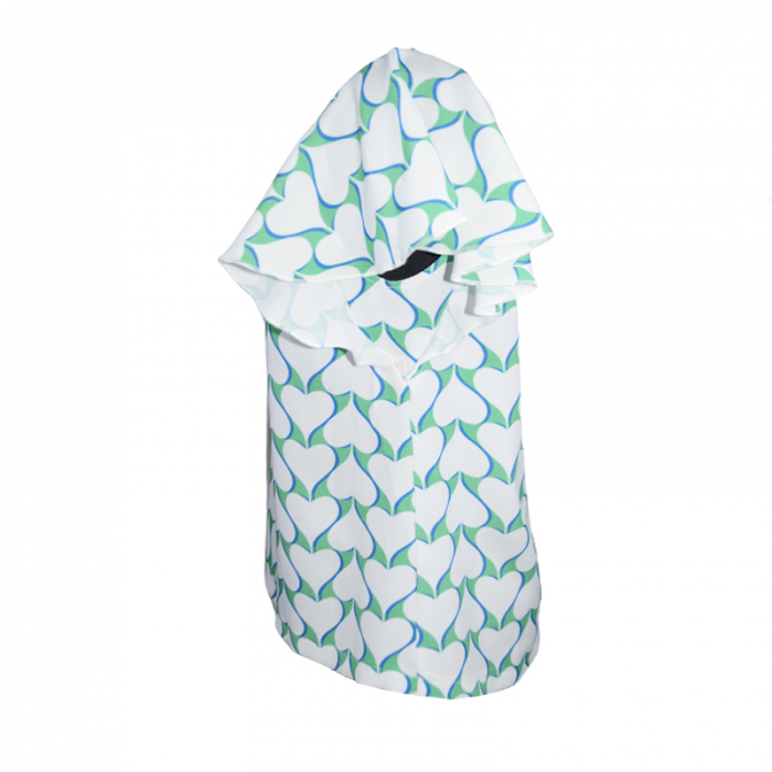 Camasa cu maneca scurta pentru fete Mini Junior IGM-14, Verde [3]