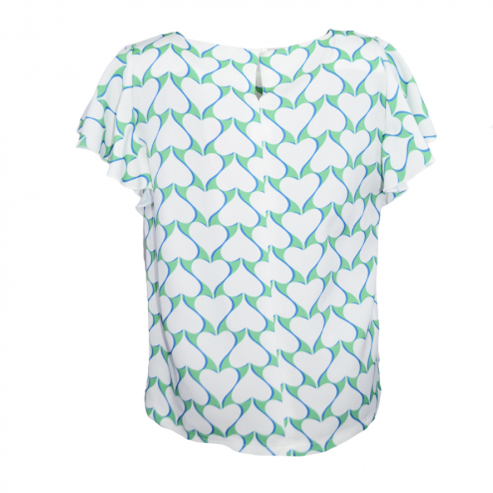 Camasa cu maneca scurta pentru fete Mini Junior IGM-14, Verde [2]