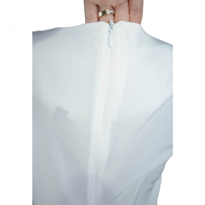 Bluza eleganta cu maneca scurta pentru fete Misslina 4903, Alb [3]