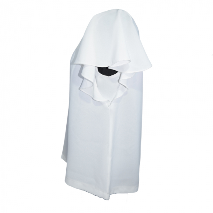 Bluza cu maneca scurta pentru fete Mini Junior IGM-15, Alb [3]