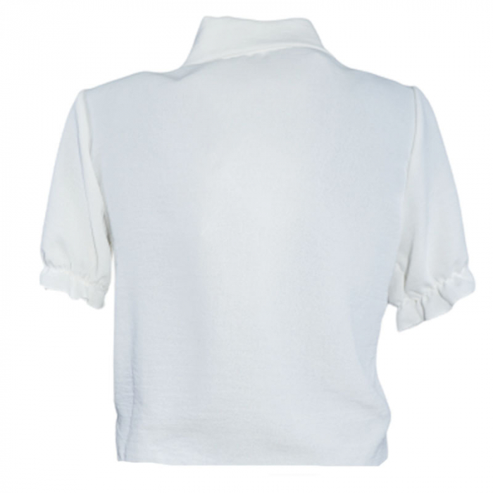 Camasa cu maneca scurta pentru fete New Collection 9168A, Alb [2]