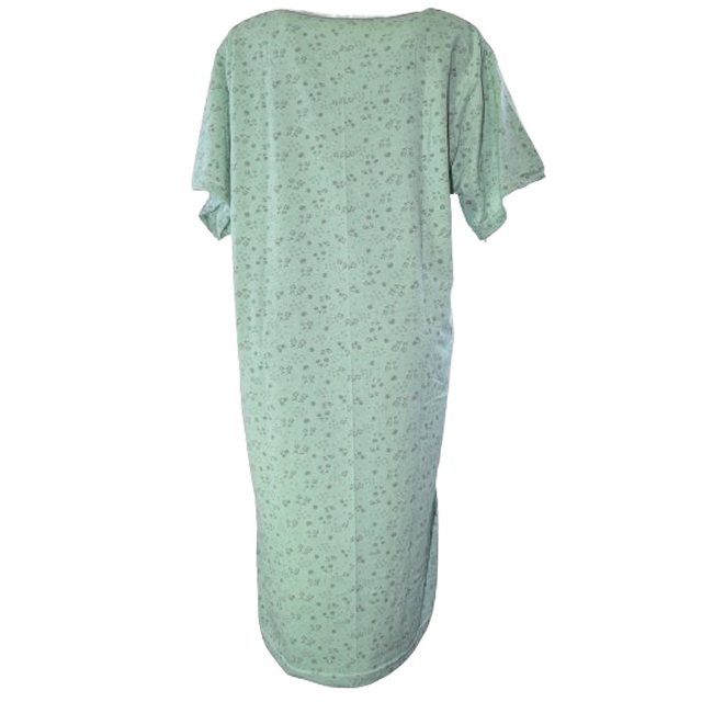 Camasa de noapte cu maneca scurta pentru alaptat 3246, Verde [2]