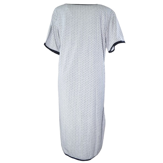 Camasa de noapte cu maneca scurta pentru alaptat 366, Gri [2]