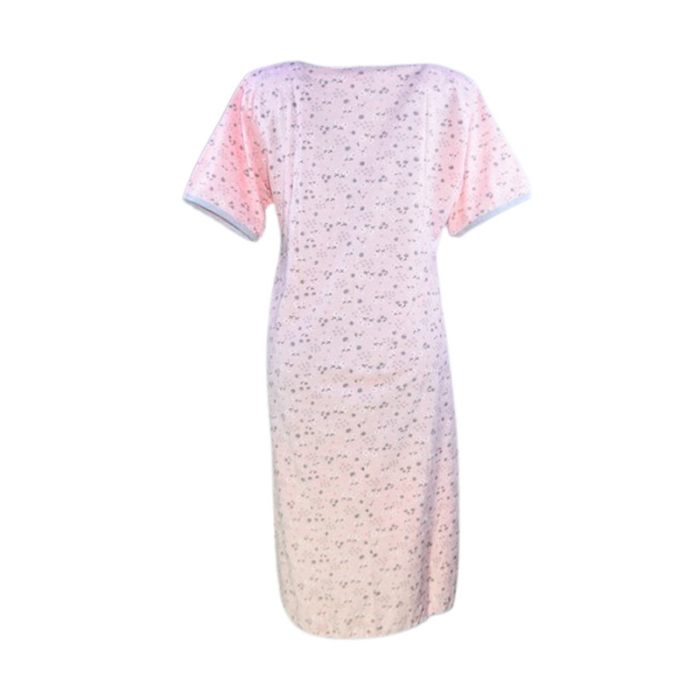 Camasa de noapte, cu maneca scurta, pentru alaptat, Sevgi 3295R, Roz [3]