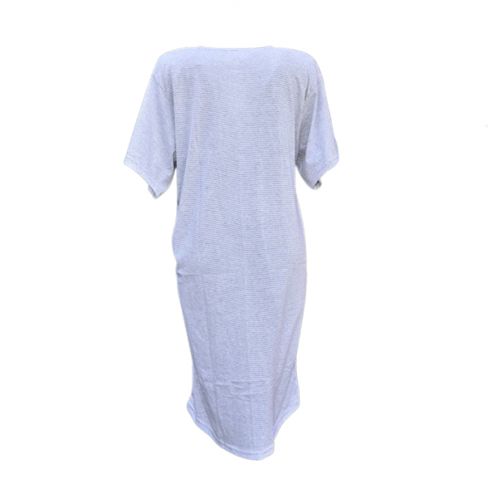 Camasa de noapte cu maneca scurta pentru alaptat Sevgi CAS-4, Gri [3]