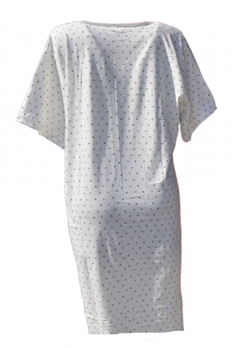Camasa de noapte pentru alaptat 3194A-2XL, Alb [3]