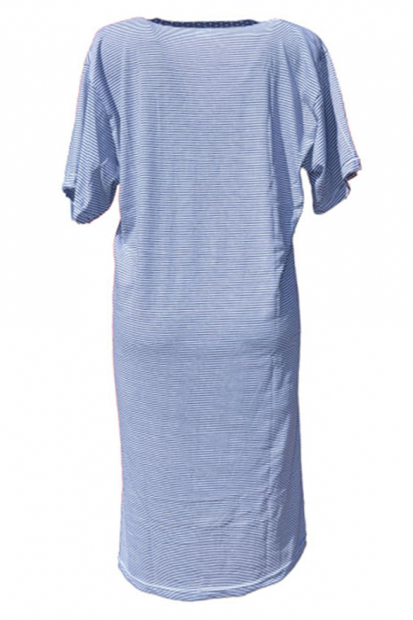Camasa de noapte pentru alaptat Sevgi 3201B-2XL, Bleumarin [3]