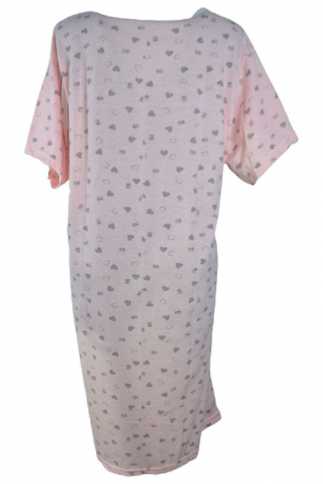 Camasa de noapte pentru alaptat Sevgi CNA030823-1, Coral [2]