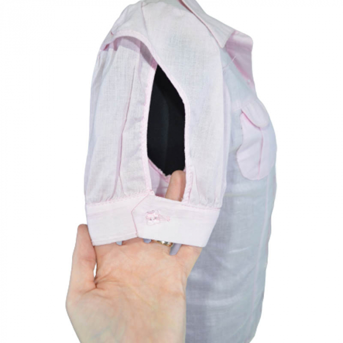 Camasa eleganta cu maneca scurta pentru fete MB Hanna 300323-9, Roz [4]