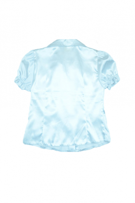 Camasa eleganta cu maneca scurta pentru fete MB Hanna MBH-001-134, Alb [3]