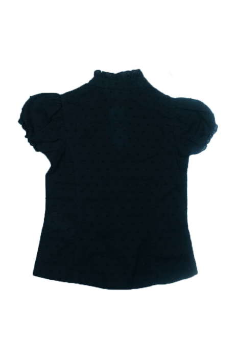 Camasa cu maneca scurta pentru fete Wenice BO02300028-1-98, Negru [3]