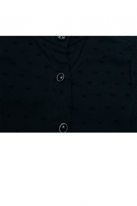 Camasa cu maneca scurta pentru fete Wenice BO02300028-1-98, Negru [2]