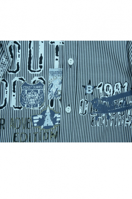 Camasa cu maneca scurta pentru baieti Baby Rose CBBR-001-92, Multicolor [3]