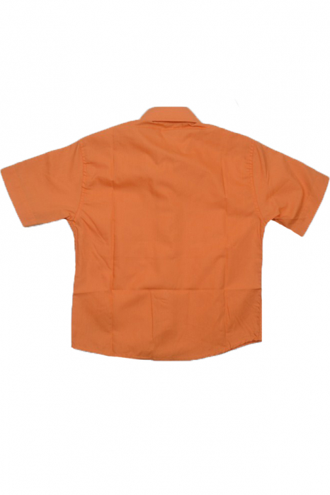 Camasa cu maneca scurta pentru baieti LA Kids CFLK002-80, Portocaliu [3]