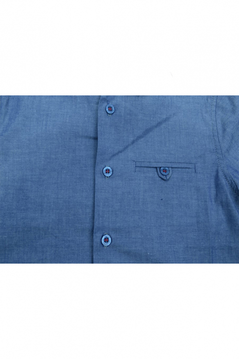 Camasa cu maneca scurta pentru baieti GT GT 3737-98, Albastru [2]