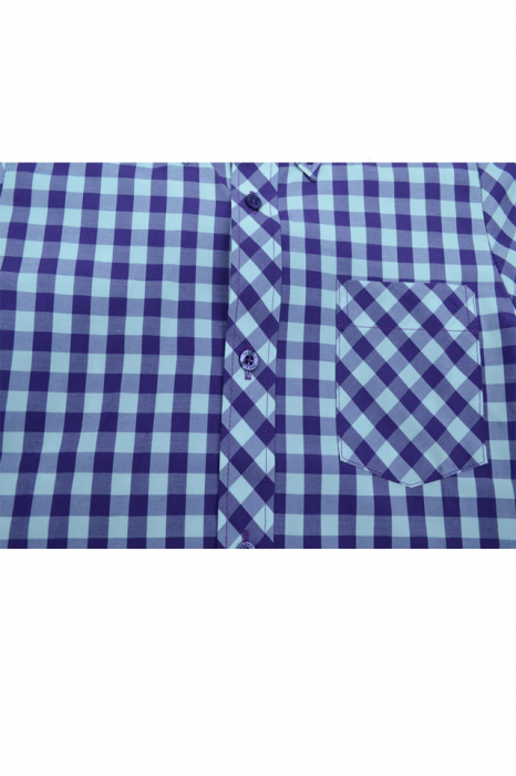 Camasa cu maneca scurta pentru baieti Jankes CBJK001-104, Mov [2]