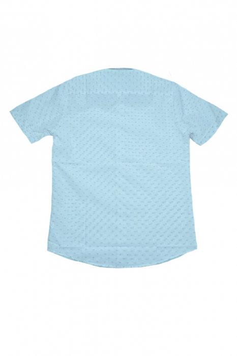 Camasa cu maneca scurta pentru baieti Jankes CBJS-0012-140, Alb [3]