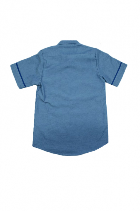 Camasa cu maneca scurta pentru baieti Jankes CBJS-0013-116, Albastru [3]