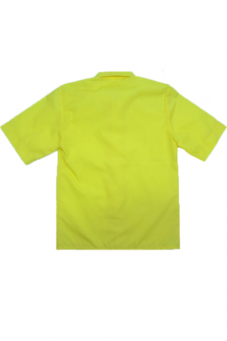 Camasa cu maneca scurta pentru baieti Jankes CBJS-002-98, Galben [3]