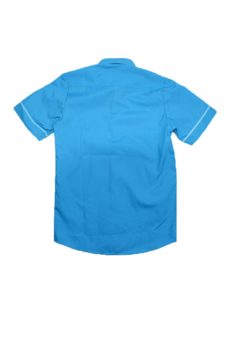 Camasa cu maneca scurta pentru baieti Jankes CBJS-006-134, Albastru [2]