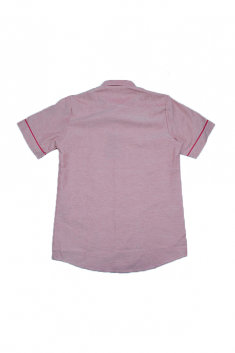 Camasa cu maneca scurta pentru baieti Jankes JKS21-R-140, Rosu [3]