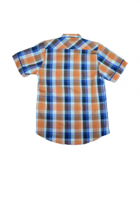Camasa cu maneca scurta pentru baieti Jankes JKS24-R-128, Multicolor [3]