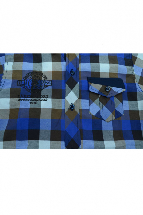 Camasa cu maneca scurta pentru baieti LA Kids 1356-116, Multicolor [2]