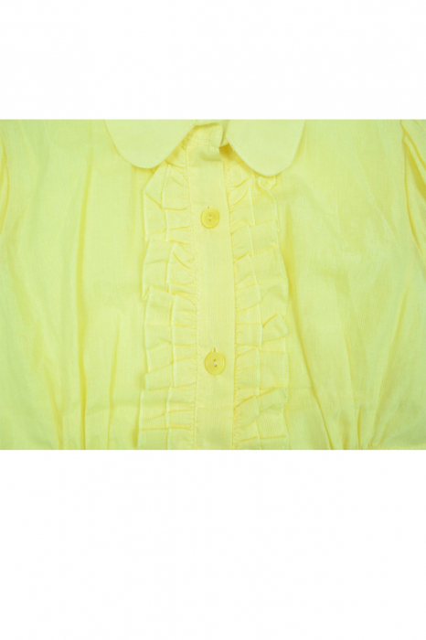 Camasa cu maneca scurta pentru fete Viwa VWF-001-140, Galben [2]