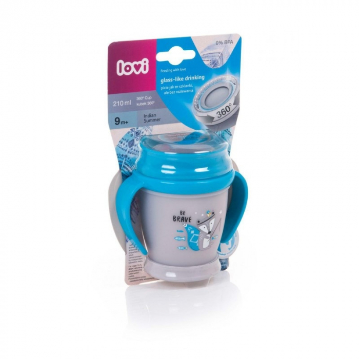 Cana anti curgere 210 ml 9+ luni Lovi Indian Summer 1/586 [3]