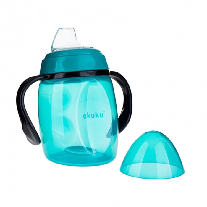 Cana cu cioc moale din silicon 280 ml Akuku A0366, Turcoaz [2]