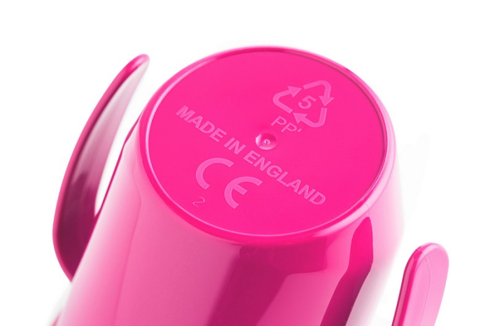 Cana ergonomica pentru copii, pentru a invata sa bea, 200 ml Doidy Cup, 000036, Roz [3]