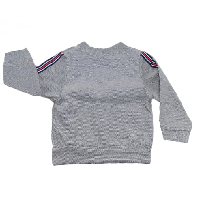 Cardigan cu maneca lunga pentru baieti Atut JR7180-116, Gri [2]