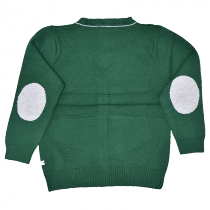 Cardigan cu maneca lunga pentru baieti OLC SVR 040923, Verde [2]