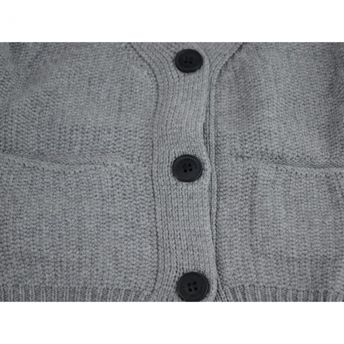 Cardigan cu maneca lunga pentru baieti Vitamins BV-2-86-cm, Gri [3]