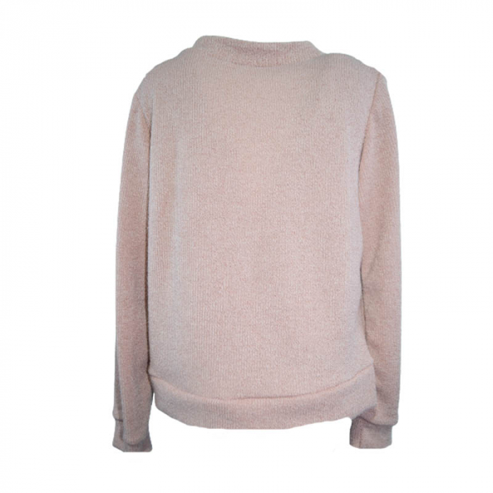 Cardigan cu maneca lunga pentru fete DHenim D1286-R, Roz [2]