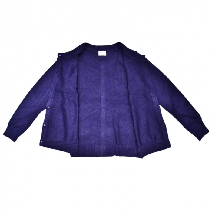 Cardigan cu maneca lunga pentru fete Mini Junior CRDMJ-5, Bleumarin [4]
