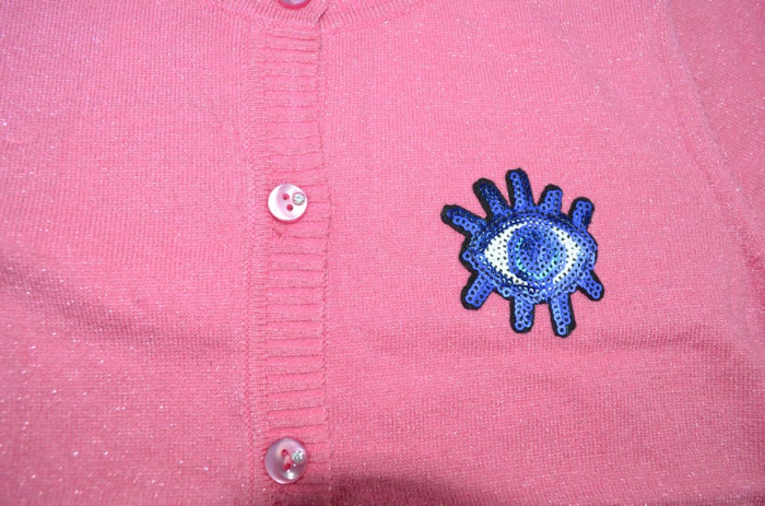 Cardigan cu maneca lunga pentru fete Happy House BL-259R-104, Roz [2]