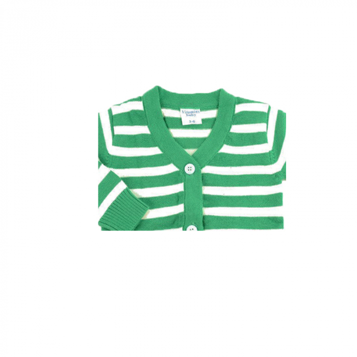 Cardigan cu maneca lunga pentru baieti Vitamins 4010-92, Verde [2]