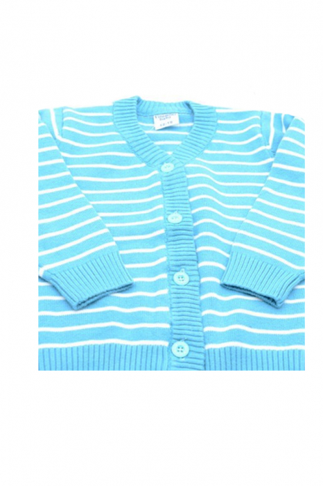 Cardigan cu maneca lunga pentru baieti Vitamins Baby PLV04A-74, Albastru [2]