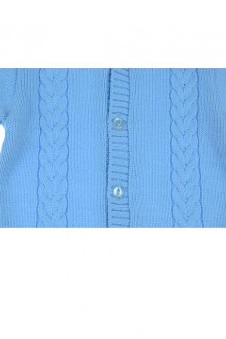 Cardigan cu maneca lunga pentru baieti Marika CFM3-80-cm, Albastru [2]